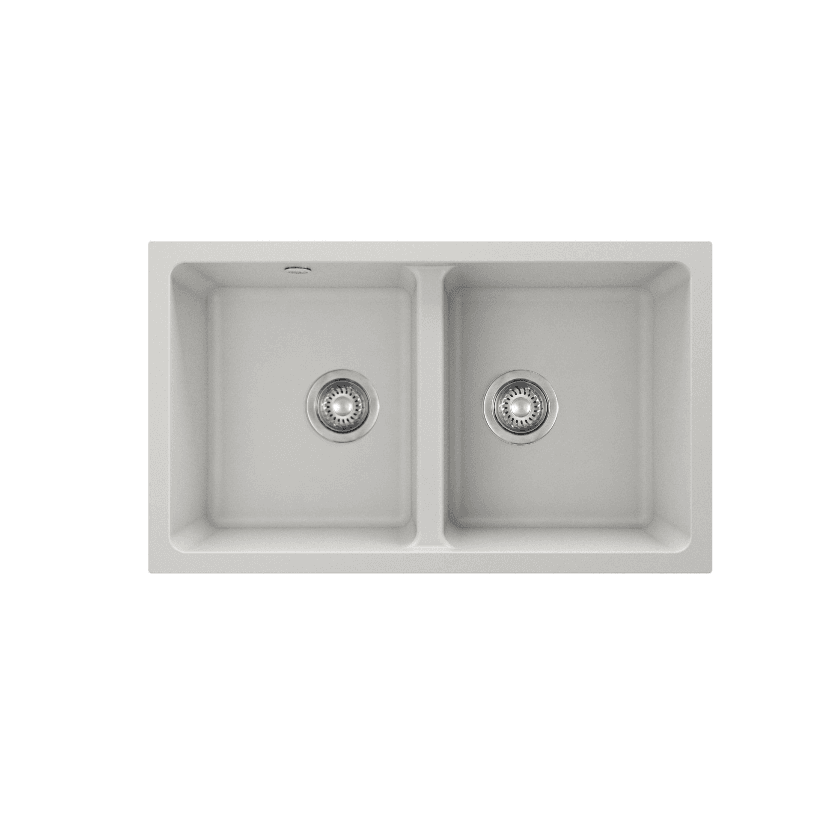 FREGADERO GRT TI 80 2C BLANCO