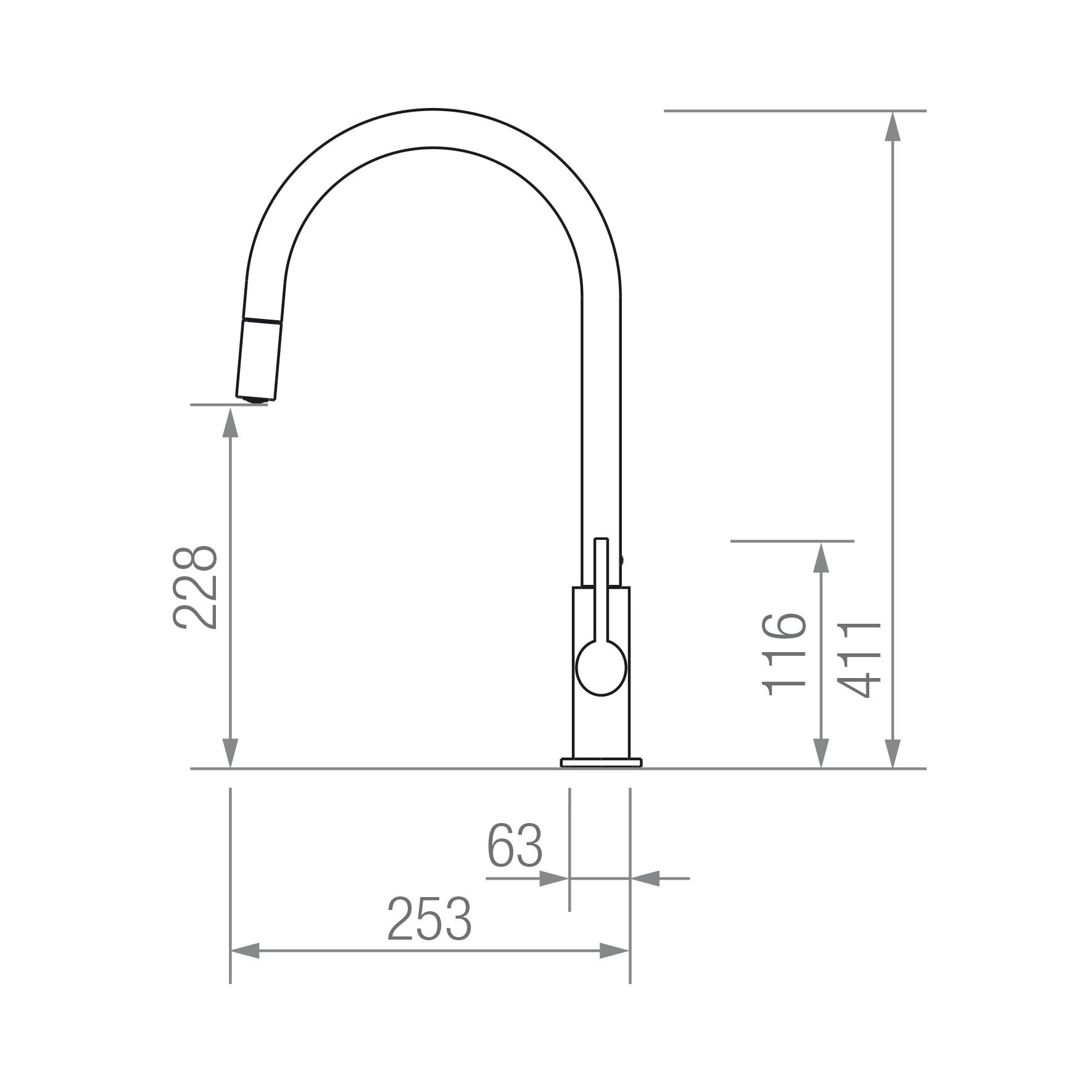 GRIFO ARCO CR blueprint