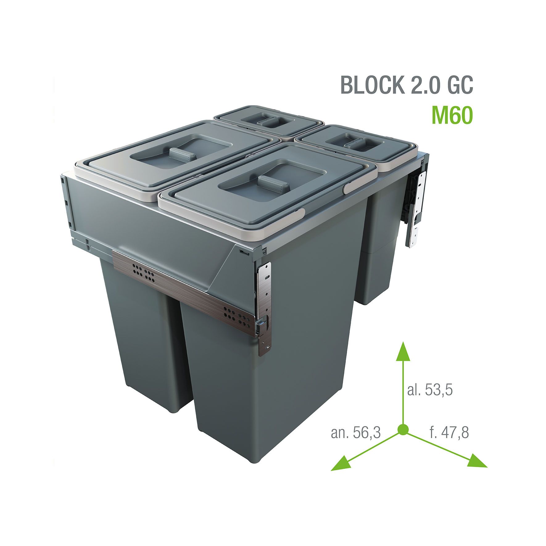 CUBOS EXTRAÍBLES BLOCK 2.0