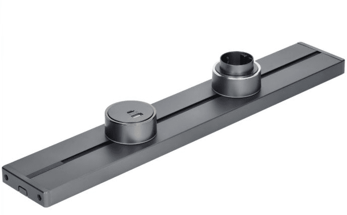 CARRIL 50 CM PARA ENCHUFES MOVILES