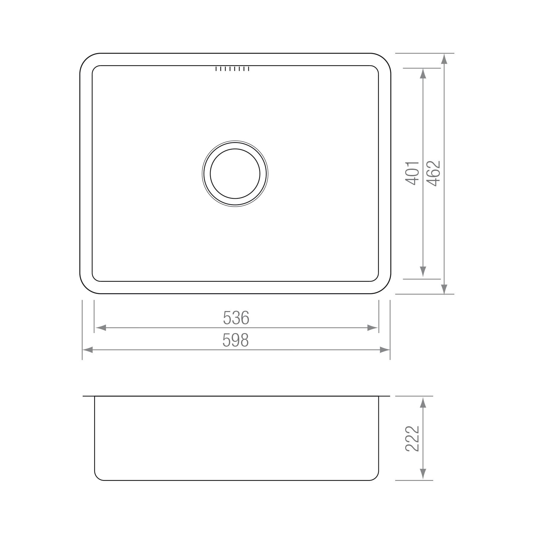 FREGADERO CERAM C 60 blueprint