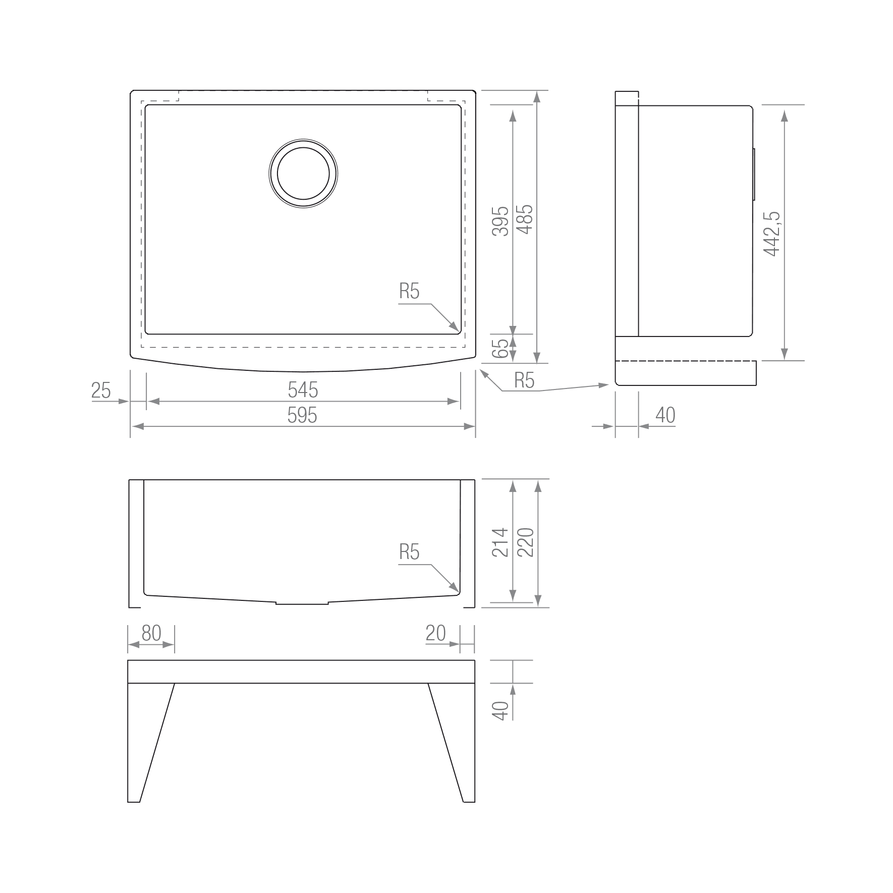 FREGADERO COUNTRY 60 1C blueprint
