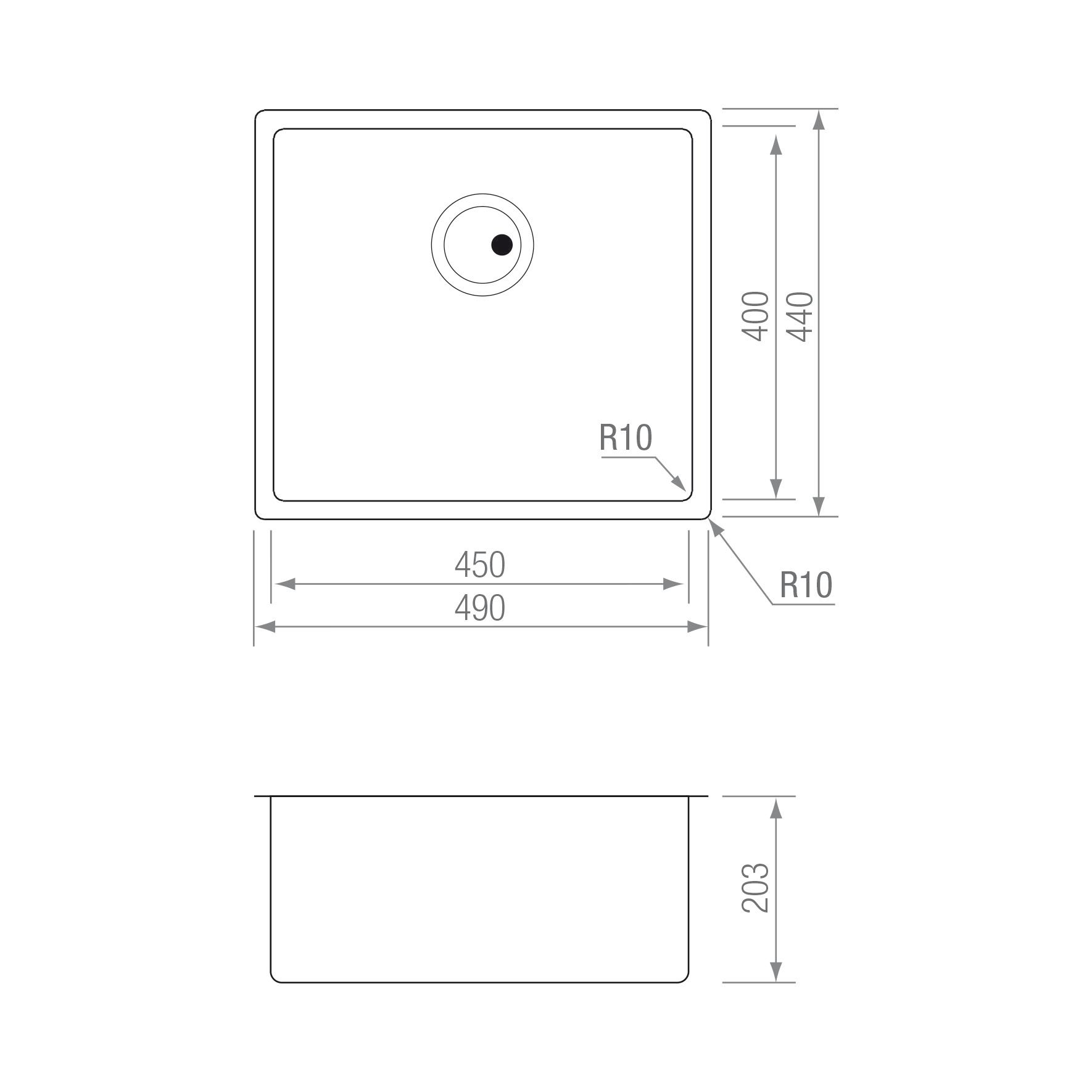 FREGADERO CRX TI 4540 blueprint