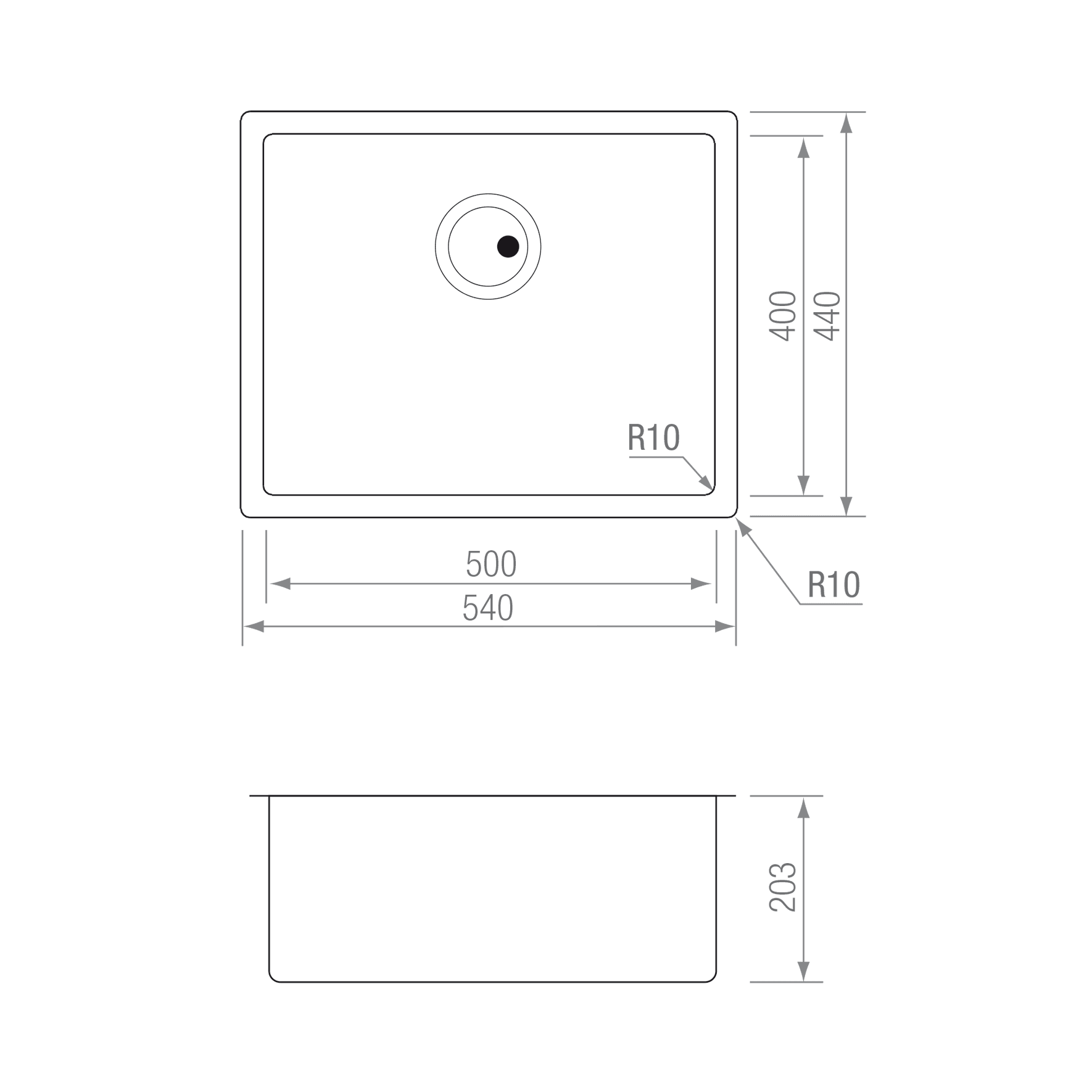 FREGADERO CRX TI 5040 blueprint