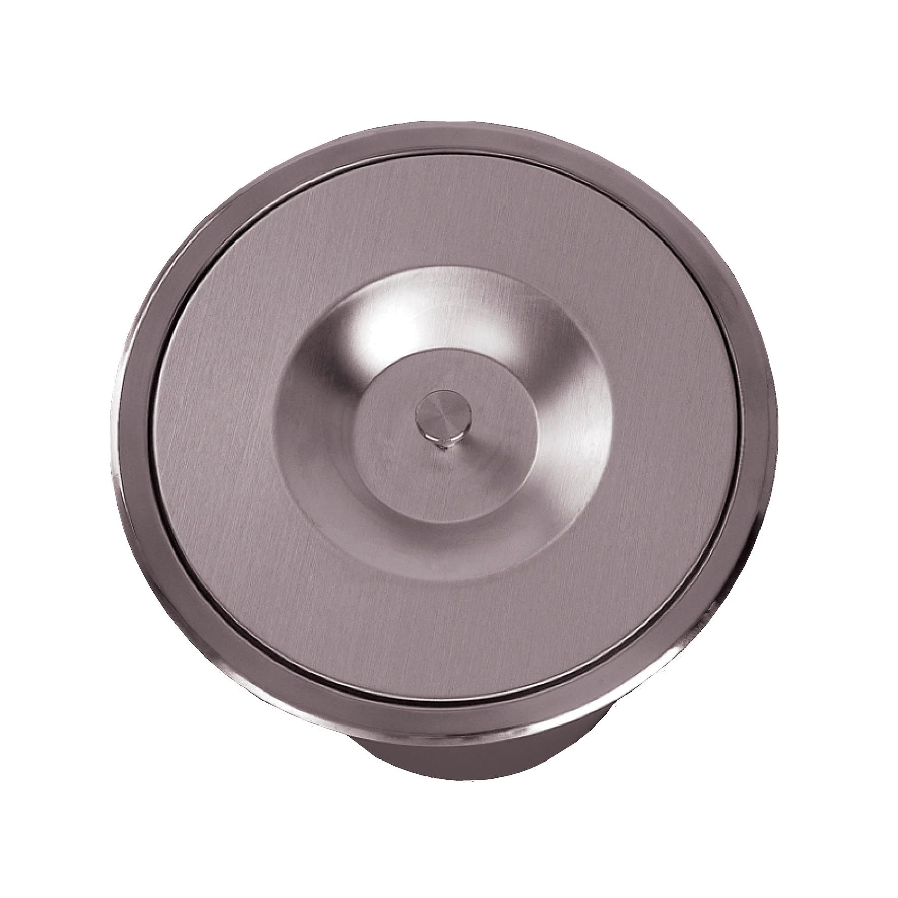 Cubo encastre inox.