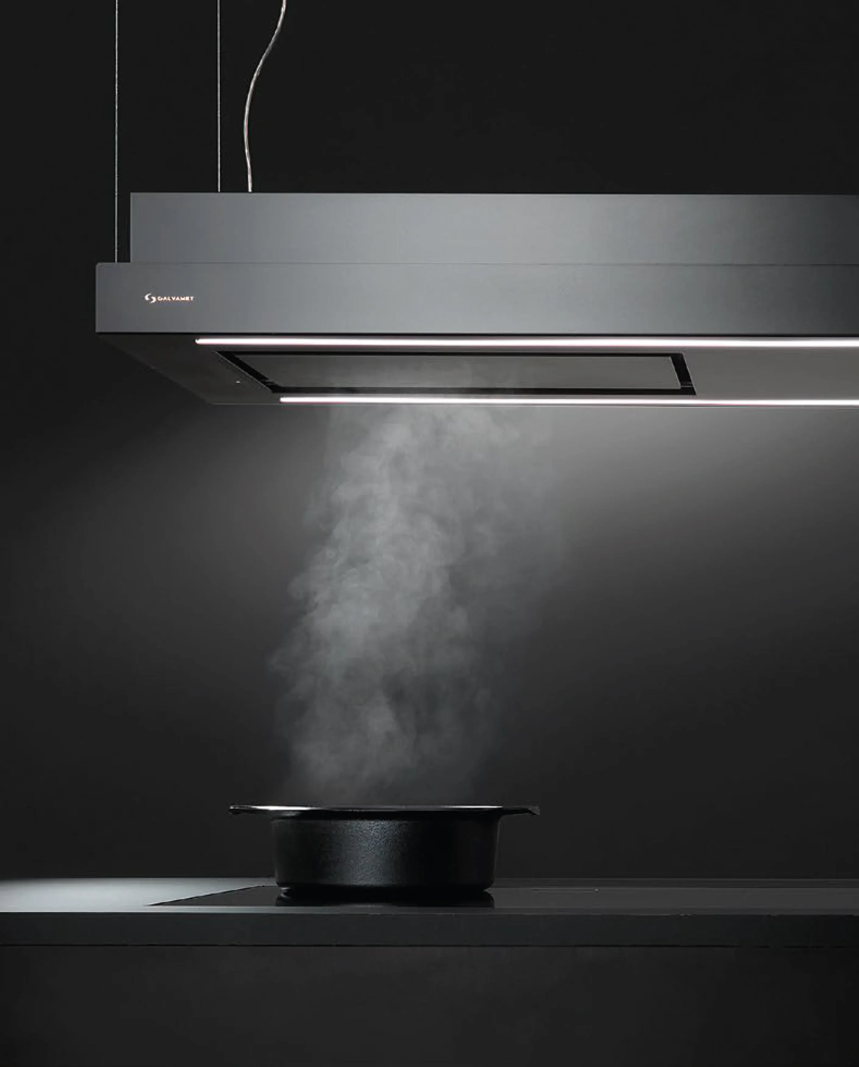 Campana extractora serie hub 120 de Galvamet