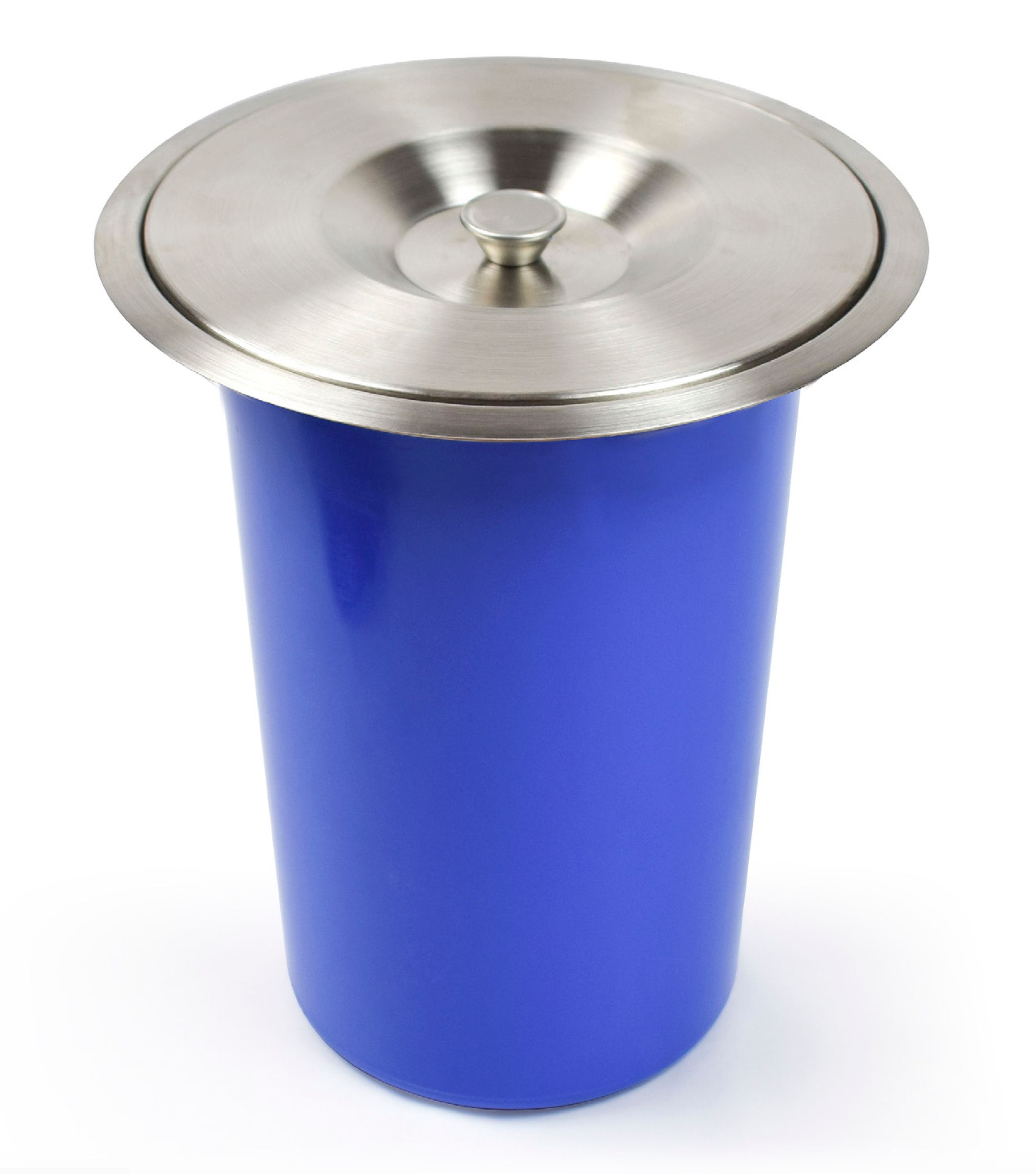 Cubo encastre inox.