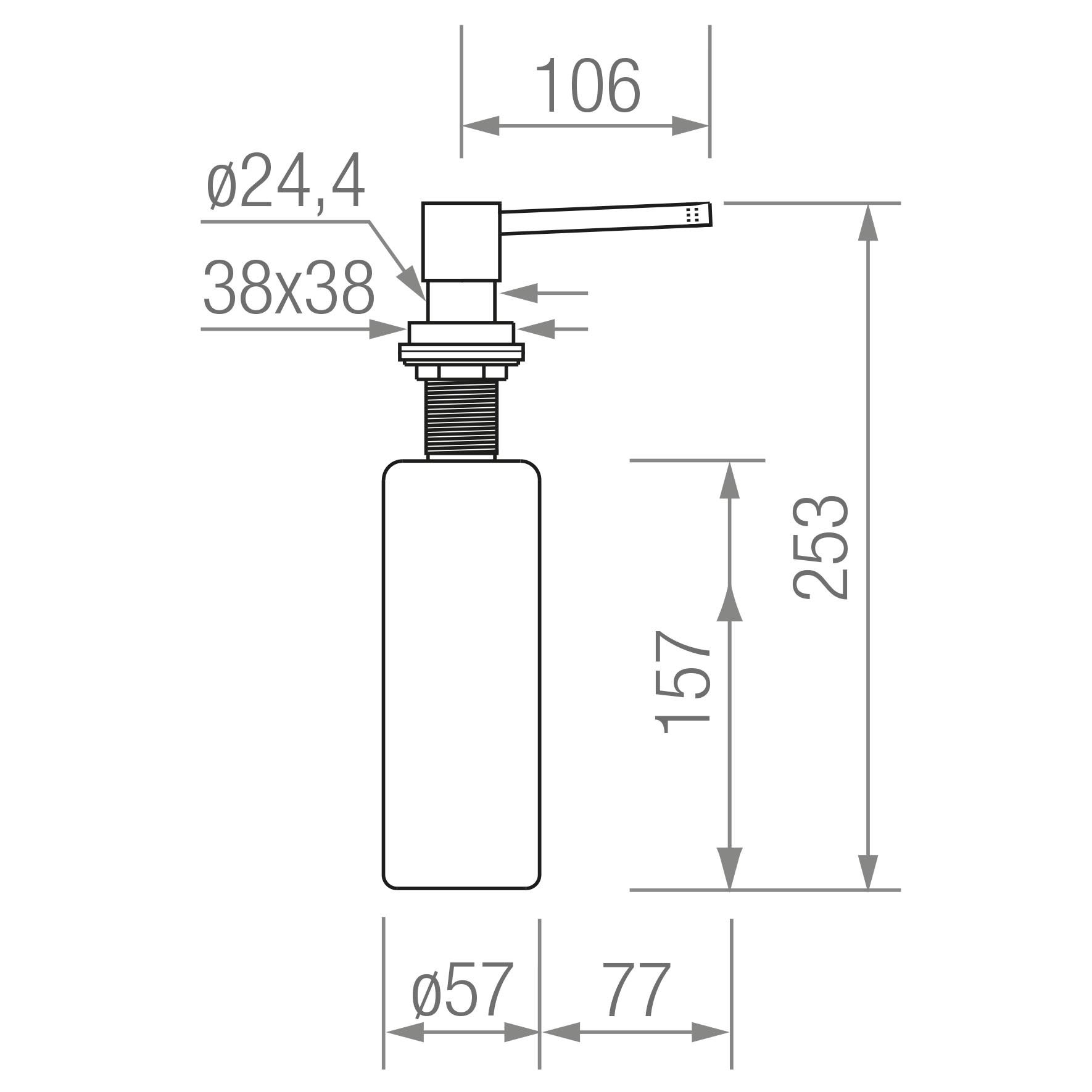 Dispensador DS Q blueprint