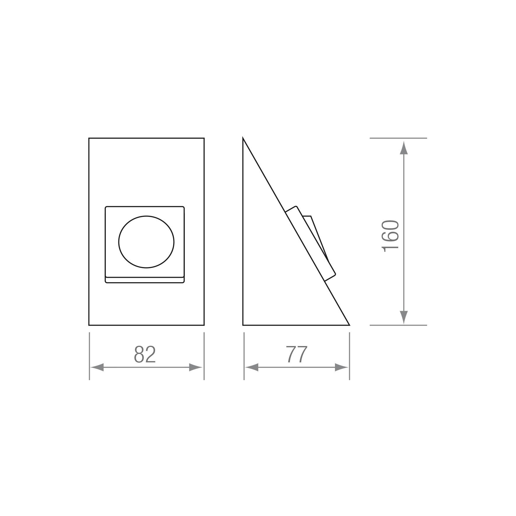 LIGHT SI CUÑA SIMPLE 1 SCHUKO blueprint