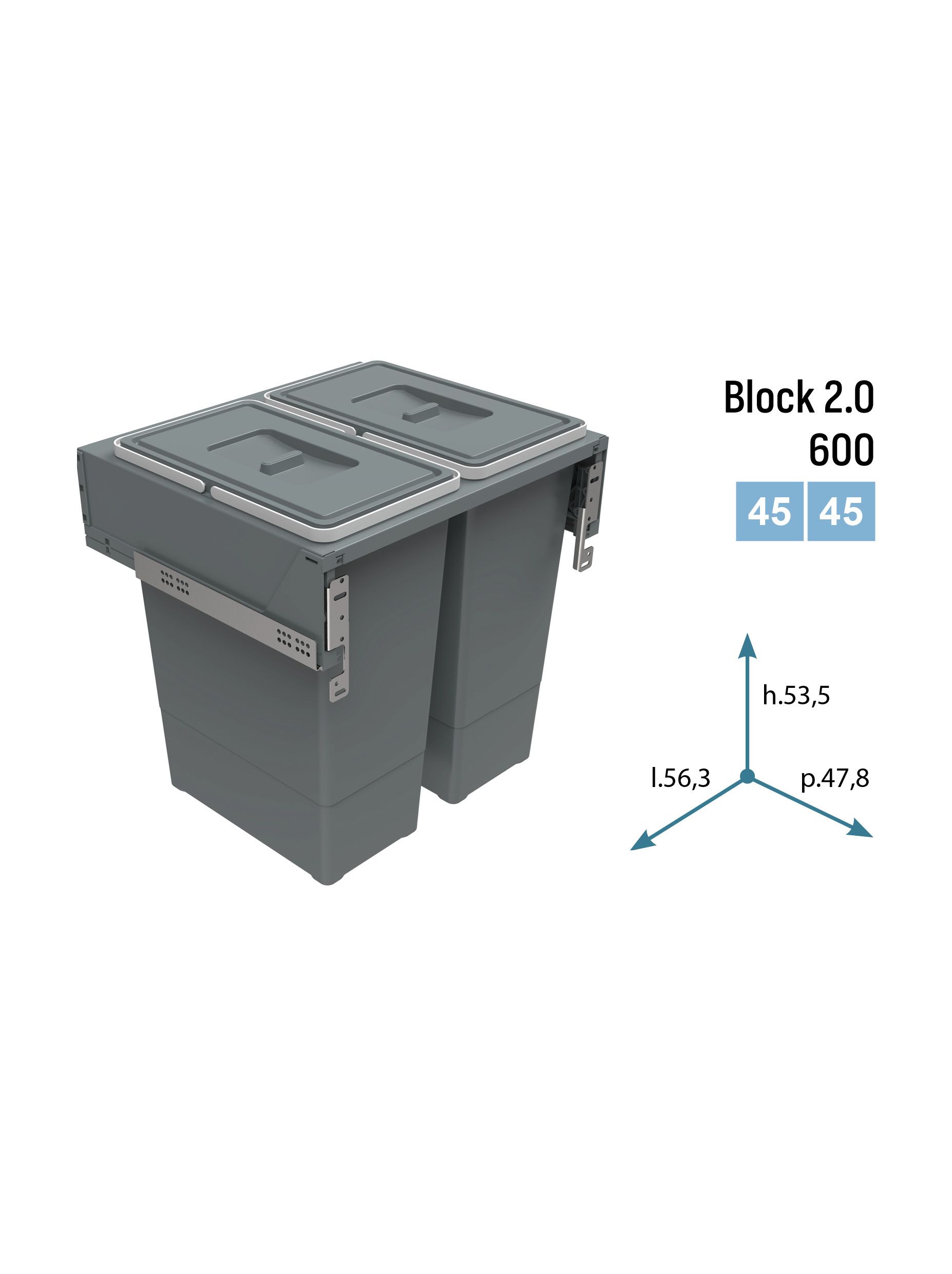 CUBOS EXTRAÍBLES BLOCK 2.0
