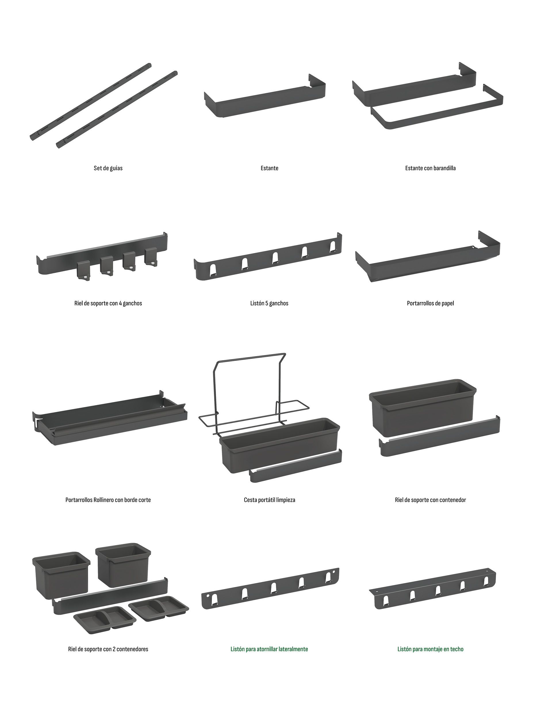EQUIPAMIENTO ESCOBERO K-LINE SIDE