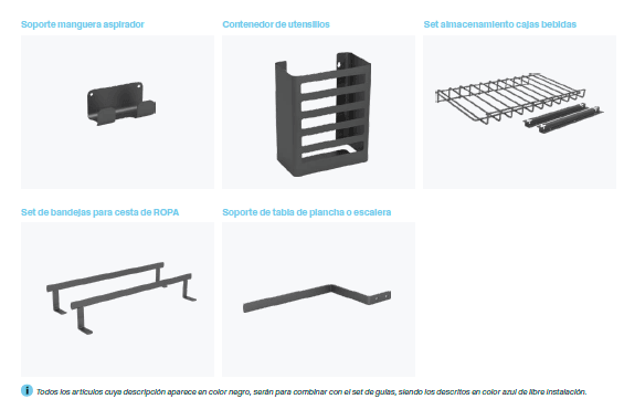 EQUIPAMIENTO ESCOBERO K-LINE SIDE