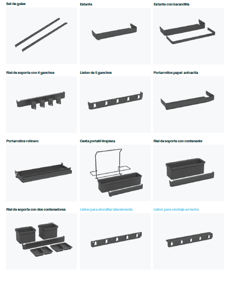 EQUIPAMIENTO ESCOBERO K-LINE SIDE