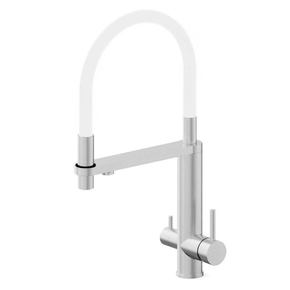 GRIFO OSMO PRO BLANCO-INOX