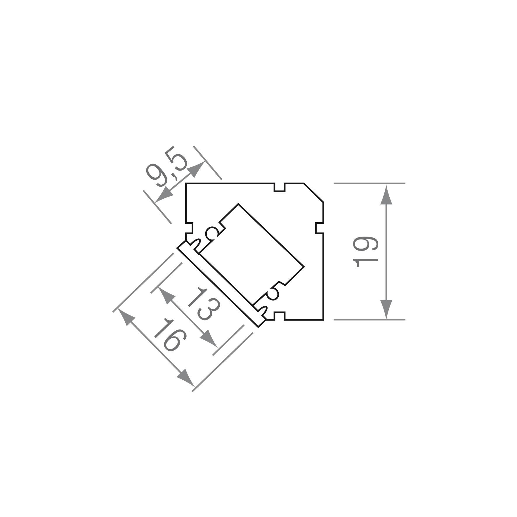 PERFIL SERIE 1210 HD blueprint