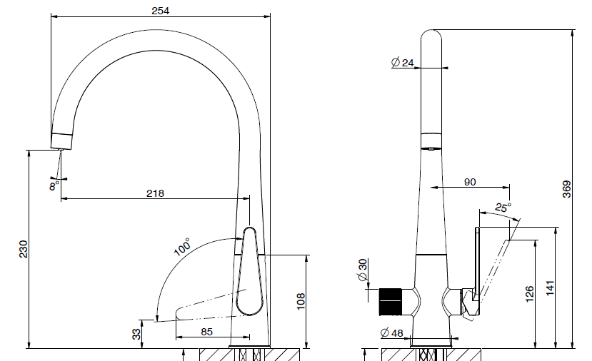 GRIFO ETNA FILTER NEGRO blueprint