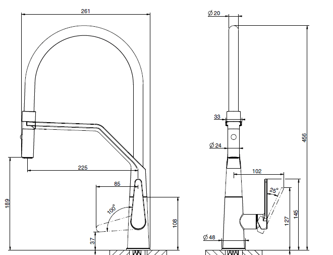 GRIFO ETNA SEMIPRO NEGRO blueprint