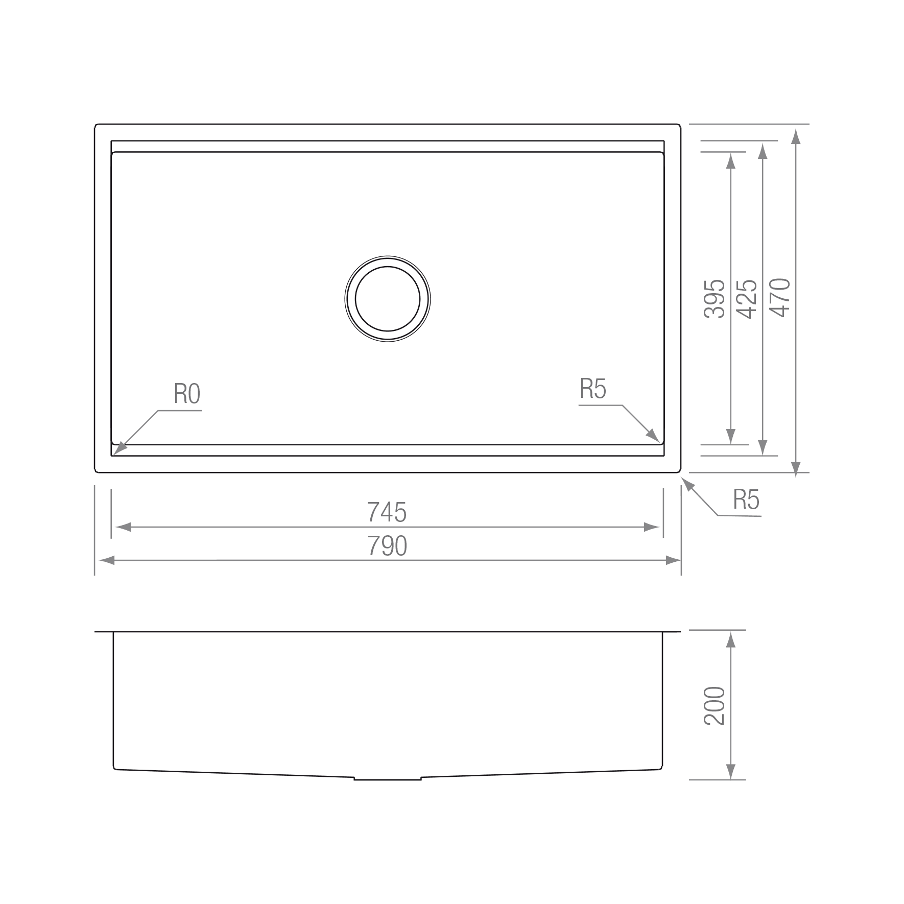 FREGADERO STEP C 80 blueprint