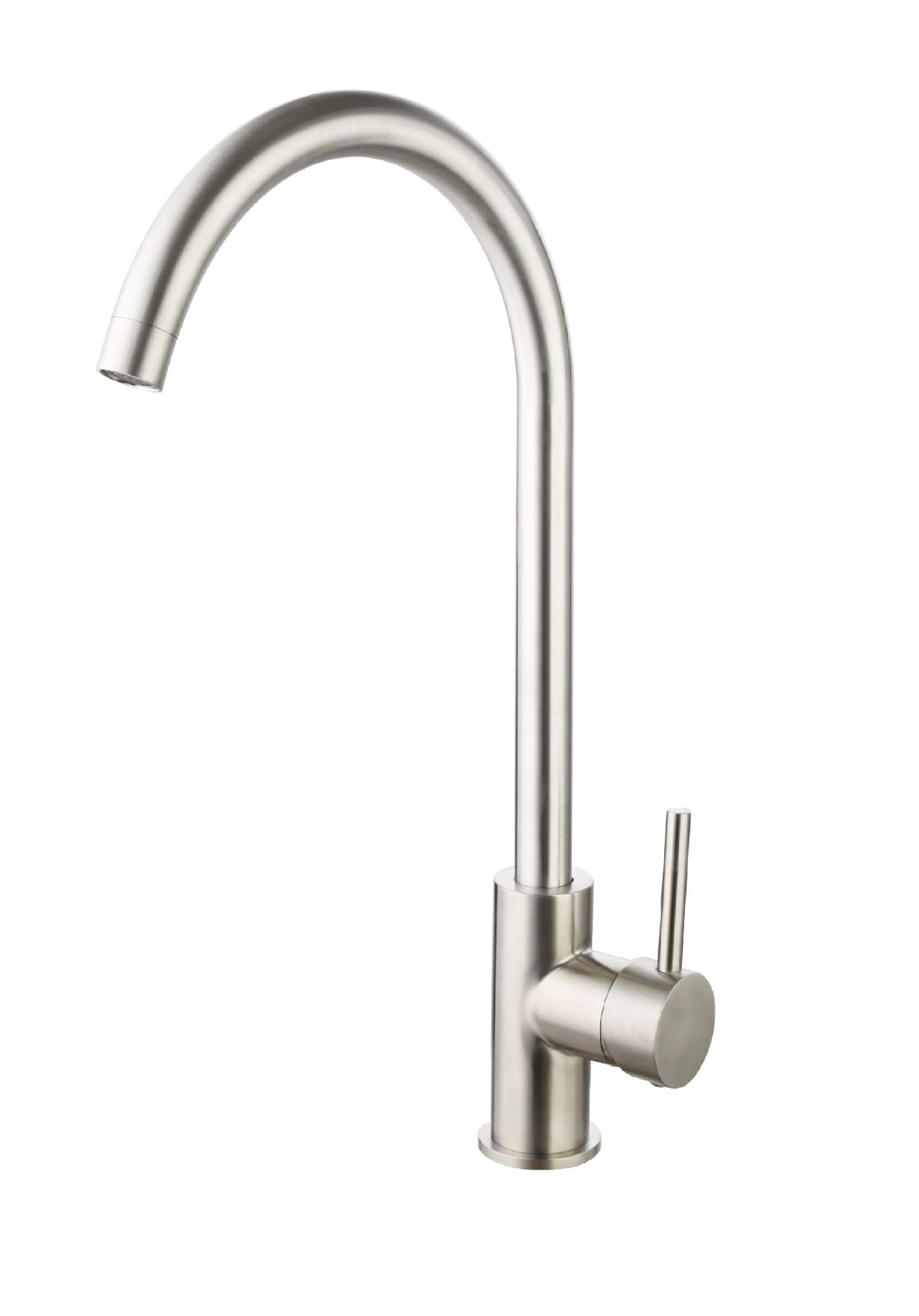 GRIFO SURF CURVO ACERO