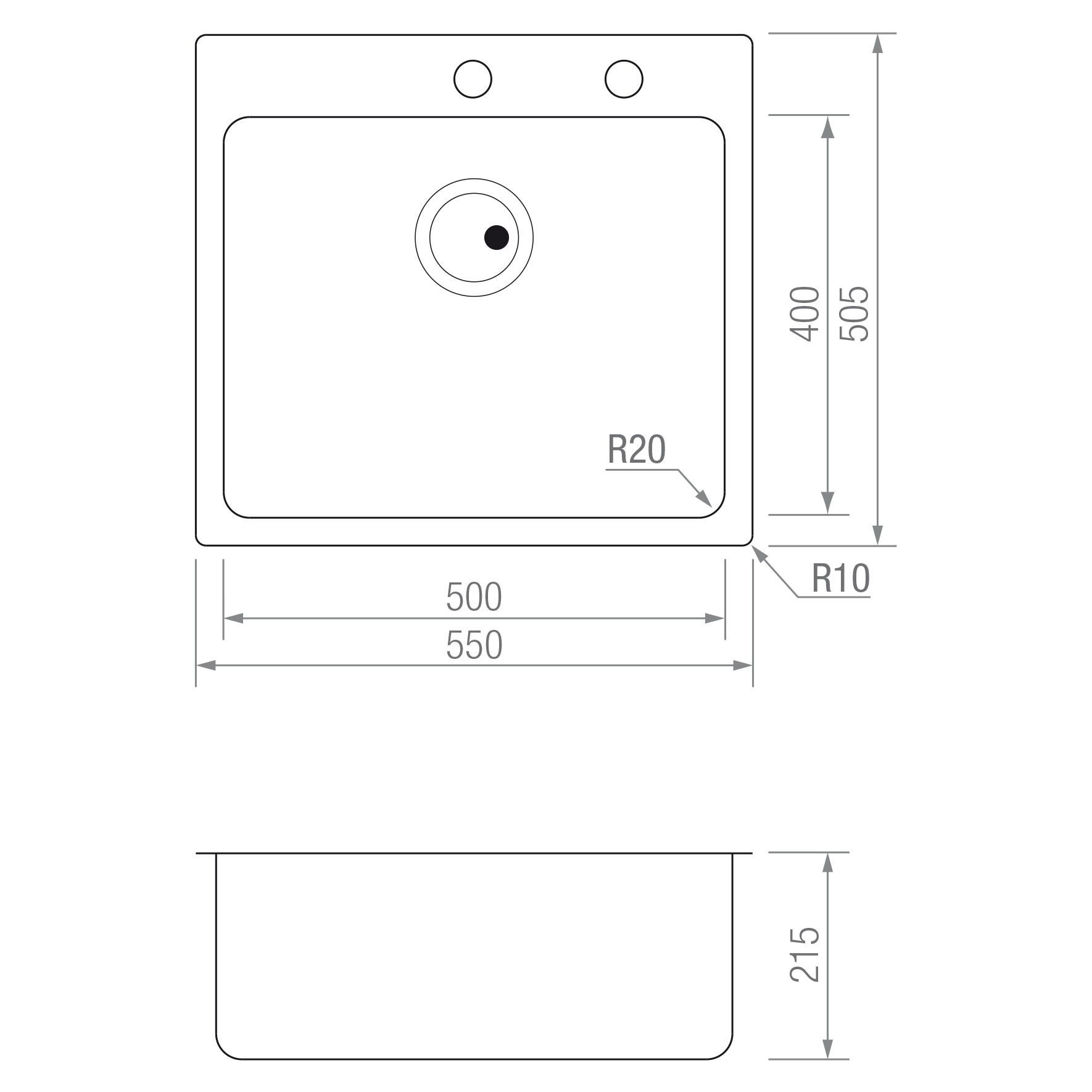 FREGADERO ZEN FG 5040 A blueprint